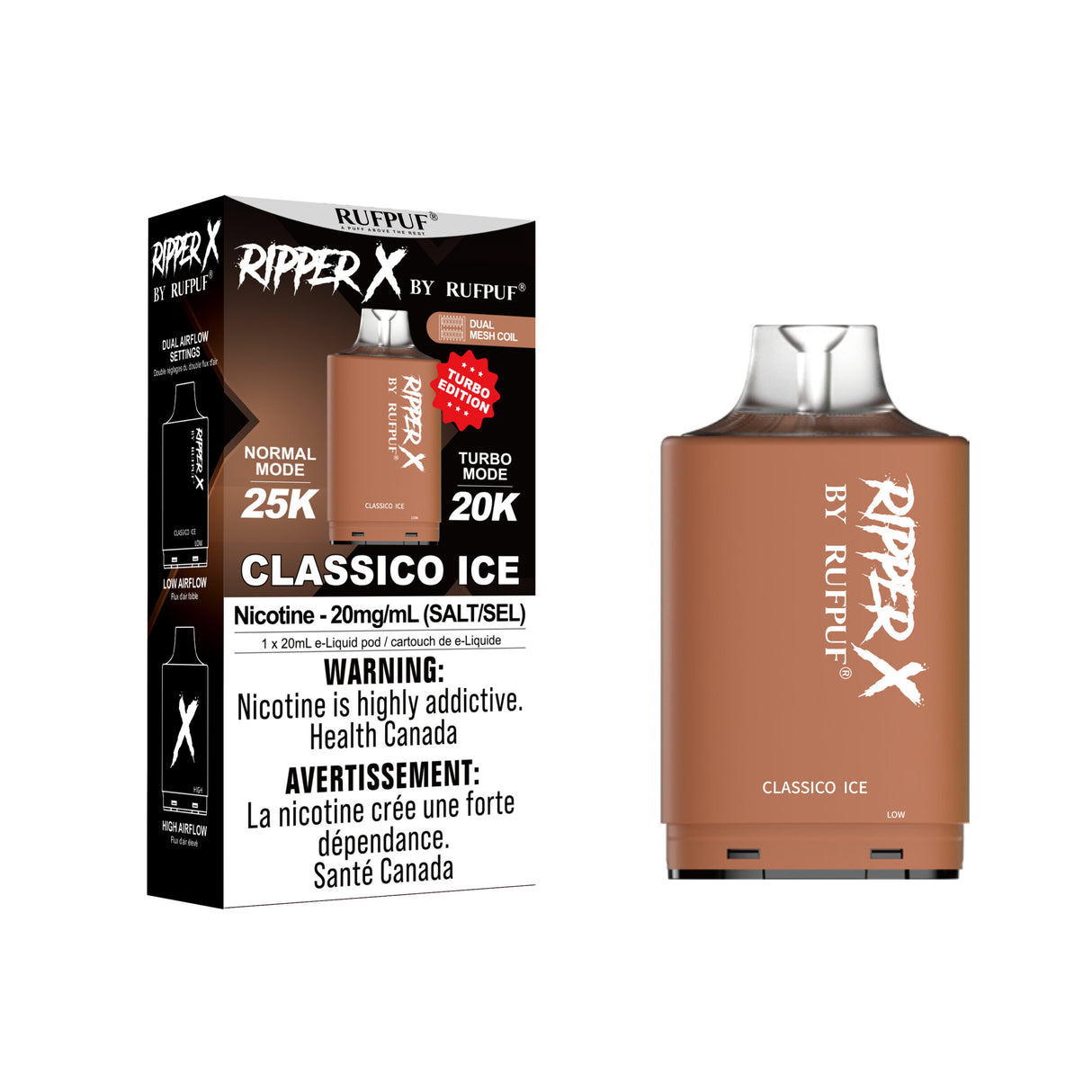 CLASSICO ICE - Ripper X 25k Turbo Pod