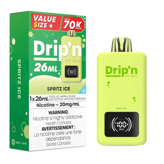 Spritz Ice - Dripn by Envi 70k Disposable Vape
