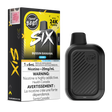 Bussin Banana Iced Flavour Beast SIX 24K disposable vape device and original flavour packaging
