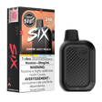 Jumpin' Juicy Peach Flavour Beast SIX 24K disposable vape device and original flavour packaging