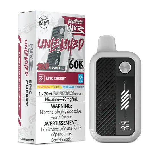 Epic Cherry Ice – Flavour Beast Beast Mode Max 3 Disposable Vape
