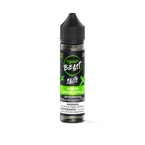 Gusto Green Apple - Flavour Beast Vape Juice E-Liquid Nic Salt 60ml