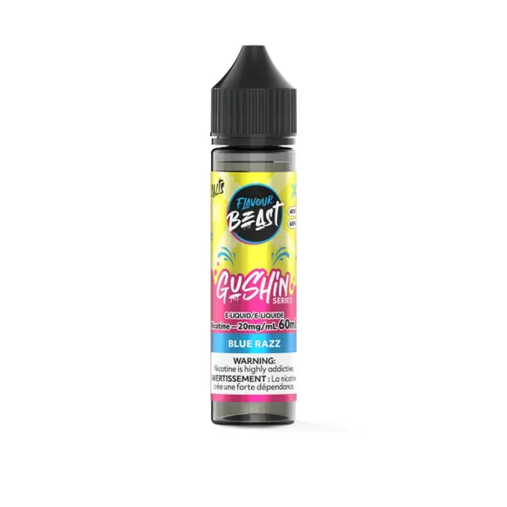 Flavour Beast Salt Juice E-Liquid - GUSHIN BLUE RAZZ  60ml