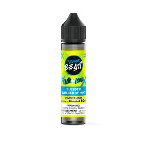 Flavour Beast Salt Blessed Blueberry Mint Iced 60ml bottle