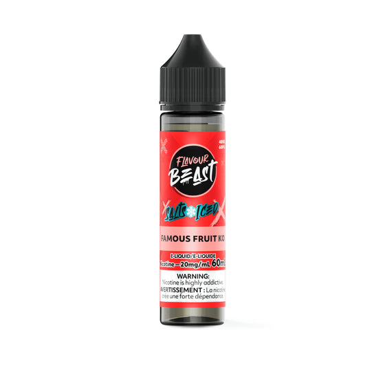 Flavour Beast Salt Juice E-Liquid - Famous Fruit KO Iced