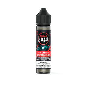 Lit Lychee Watermelon Iced - Flavour Beast Vape Juice E-Liquid Nic Salt 60ml