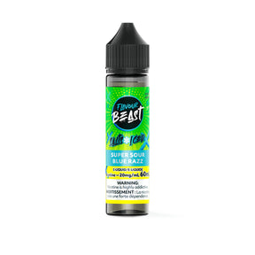 Flavour Beast Vape Juice E-Liquid - Super Sour Blue Razz
