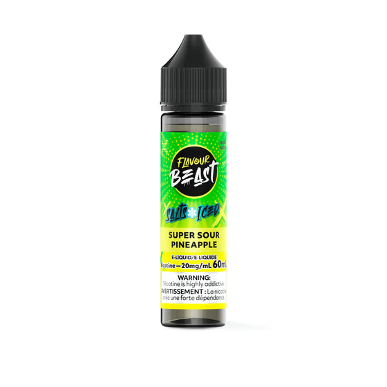 Flavour Beast Salt Juice E-Liquid - Super Sour Pineapple