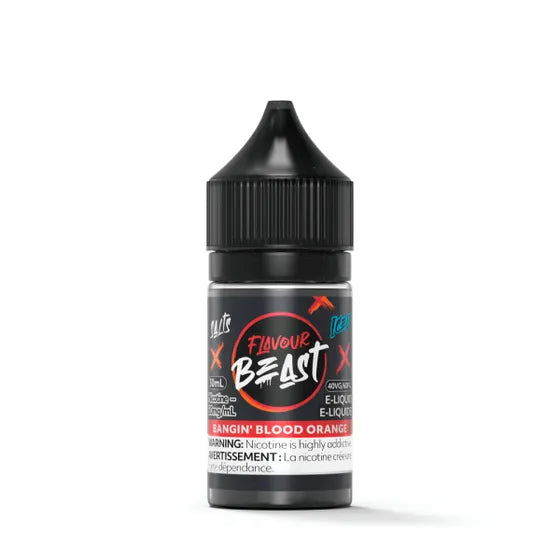 Bangin Blood Orange - Flavour Beast Nic Salt Iced Series (30mL/60mL)