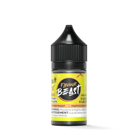 Churned Peanut - Flavour Beast Vape Juice E-Liquid Nic Salt 30ml