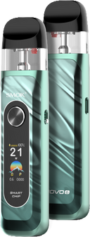 SMOK NOVO 6 Pod Kit CRC – 40W Compact Vape Device with Display - Mineral Green Colour