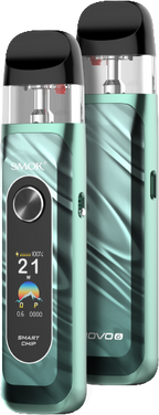 SMOK NOVO 6 Pod Kit CRC – 40W Compact Vape Device with Display - Mineral Green Colour
