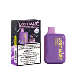 Lost Mary OS5000 Disposable - Grape Ice
