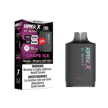 Grape Ice - Ripper X Pod 25k Puffs Turbo Edition