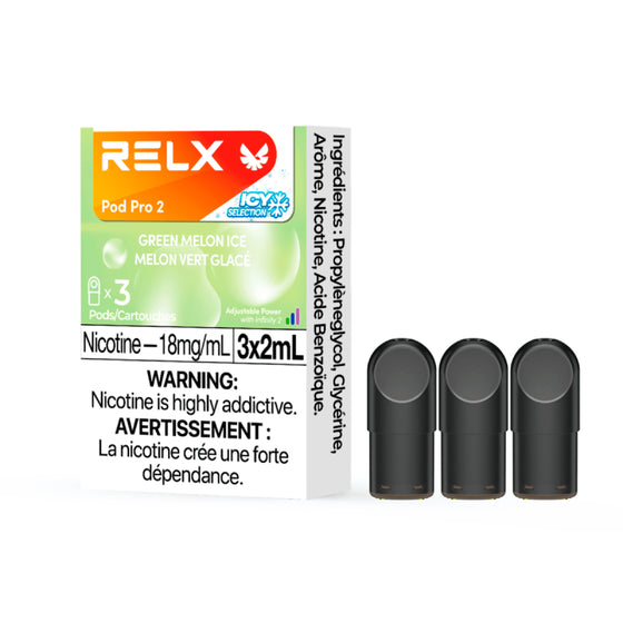 RELX Pod Pro 2 Green Melon Ice