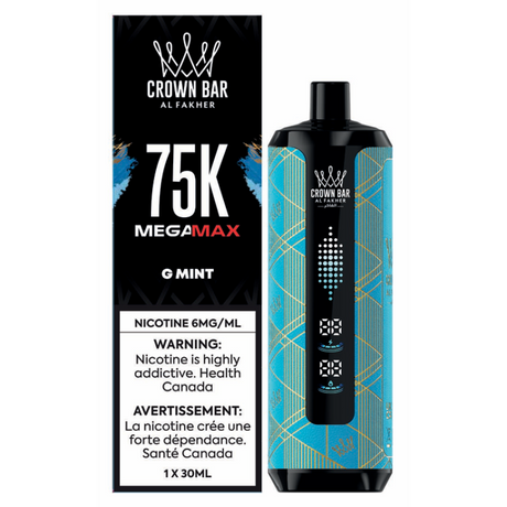 Al Fakher Crown Bar Vape jetable 10000 au Canada Quality Vapes Al Fakher Crown Bar Vape jetable 10000 au Canada Quality Vapes