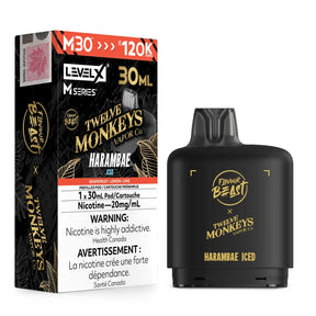 Harambae Iced Level X M Series 30mL Pod – 120K