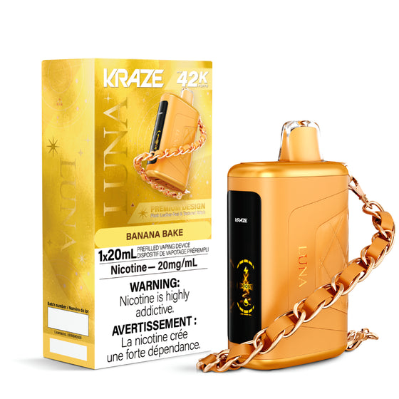 Banana Bake- Kraze Luna 42K Disposable Vape