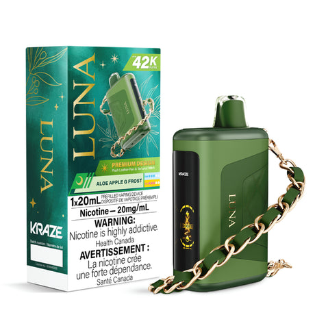 Vape jetable KRAZE LUNA 42K - 42 000 bouffes Quality Vapes Vape jetable KRAZE LUNA 42K - 42 000 bouffes Quality Vapes