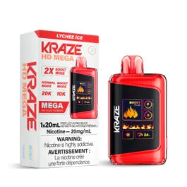 Kraze HD Mega - Lychee Ice