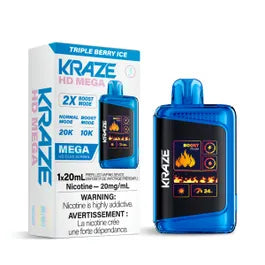 Kraze HD Mega - Glace aux trois baies