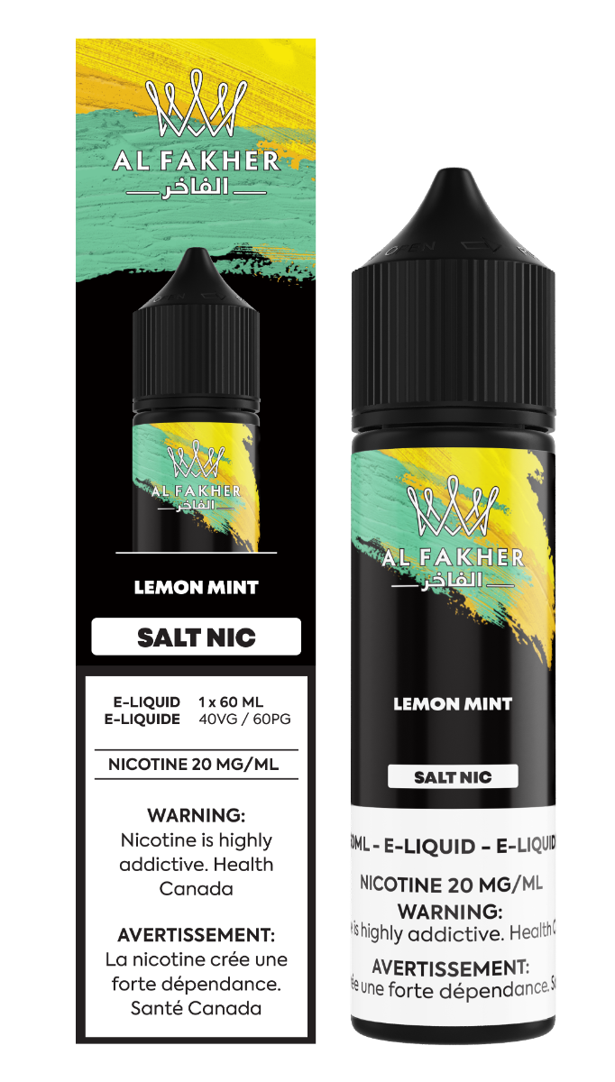 Lemon Mint - AL Fakher Nicotine Salt E Juice