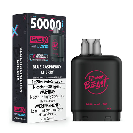 Level X Flavour Beast G2 Ultra - Blue Raspberry Cherry