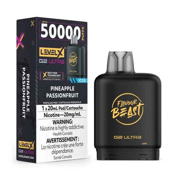 Pineapple Passionfruit Iced  - Level X G2 Ultra 50K