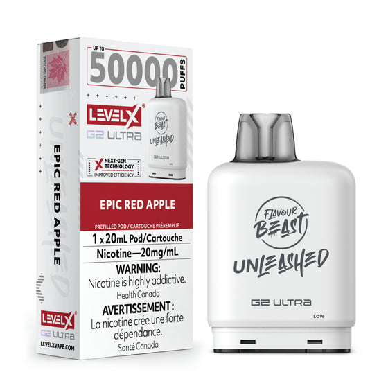 Level X Unleashed G2 Ultra - Epic Red Apple