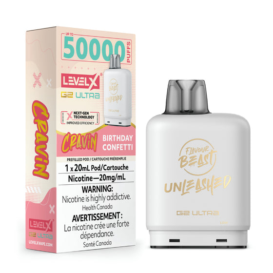 Level X Unleashed G2 Ultra - Cravin' Birthday Confetti