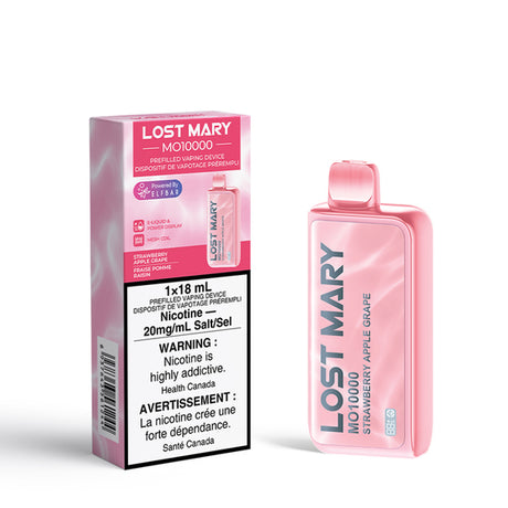 LOST MARY MO10000 DISPOSABLE VAPE  STRAWBERRY APPLE GRAPE