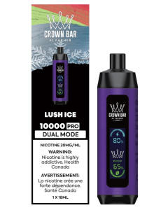 Lush Ice PRO- AL FAKHER Crown Bar Disposable Vape 10000