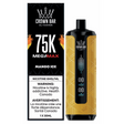 Crown Bar Al Fakher MEGAMAX 75K Mango Ice disposable vape – 75,000 puffs