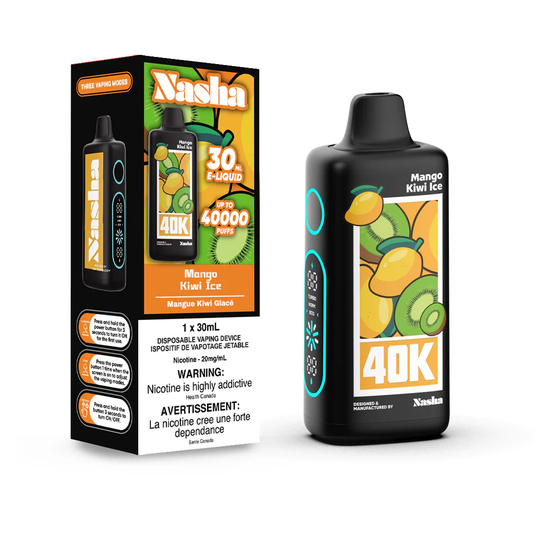 Nasha 40K (Salt Nicotine) Disposable