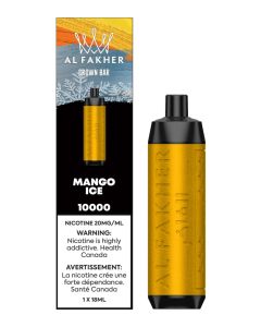 Mango Ice - AL FAKHER Crown Bar Disposable Vape 10000
