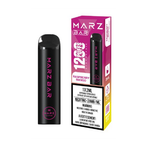 Marz Bar 1200 Puffs Disposable Vape Raspberry Mango