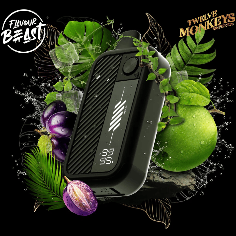 Matata Iced Flavour Beast x Twelve Monkeys Beast Mode Max 3 60K disposable vape