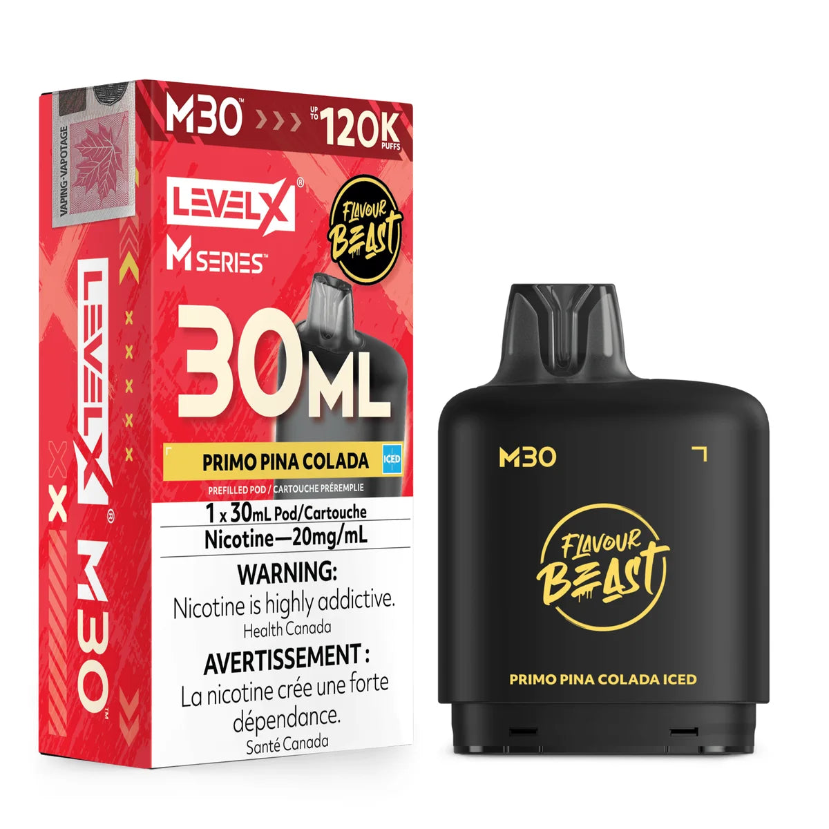 Primo Pina Colada Iced Level X M Series M30 Pod 