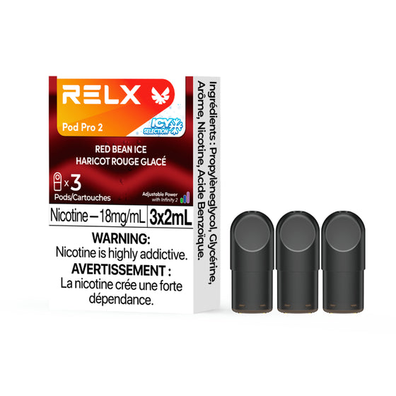 RELX Pod Pro 2 Red Bean Ice 3 Pack