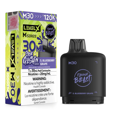S. Blueberry Grape Level X M Series M30 Pod 