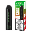 Cherry Lemon Marz Bar 1200 Puffs Disposable Vape combining sweet and tart flavors.