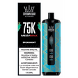 Crown Bar Al Fakher MEGAMAX 75K Spearmint disposable vape – 75,000 puffs