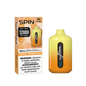 Mango Pineapple Flavor - SPIN Vape 12k Disposable Vape 12000 Puffs