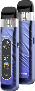 SMOK NOVO 6 Pod Kit CRC – 40W Compact Vape Device with Display - Blue Colour