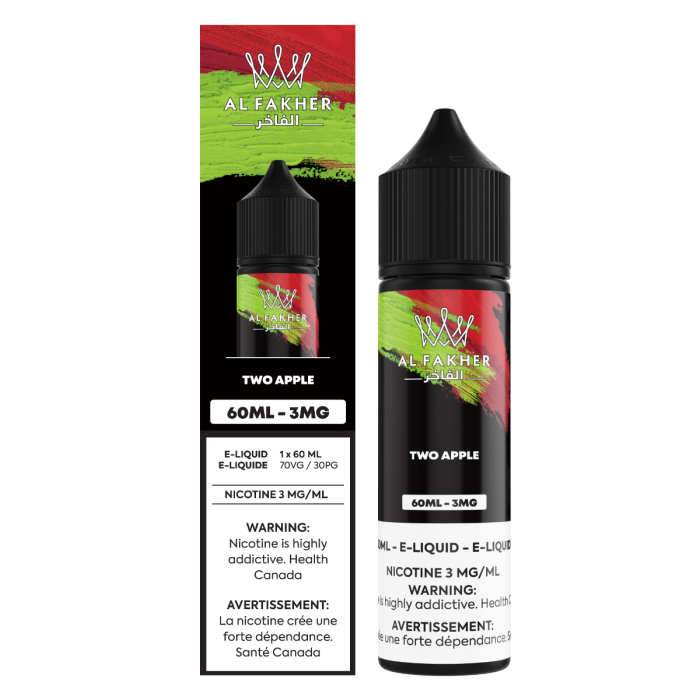 Two Apple AL Fakher Freebase Juice 60mL