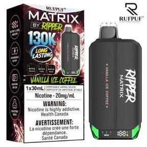 Vanilla Ice Coffee Ripper Matrix 130K Disposable Vape