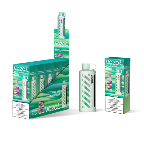 Vozol Gear Shisha 30K in Miami Mint Flavor