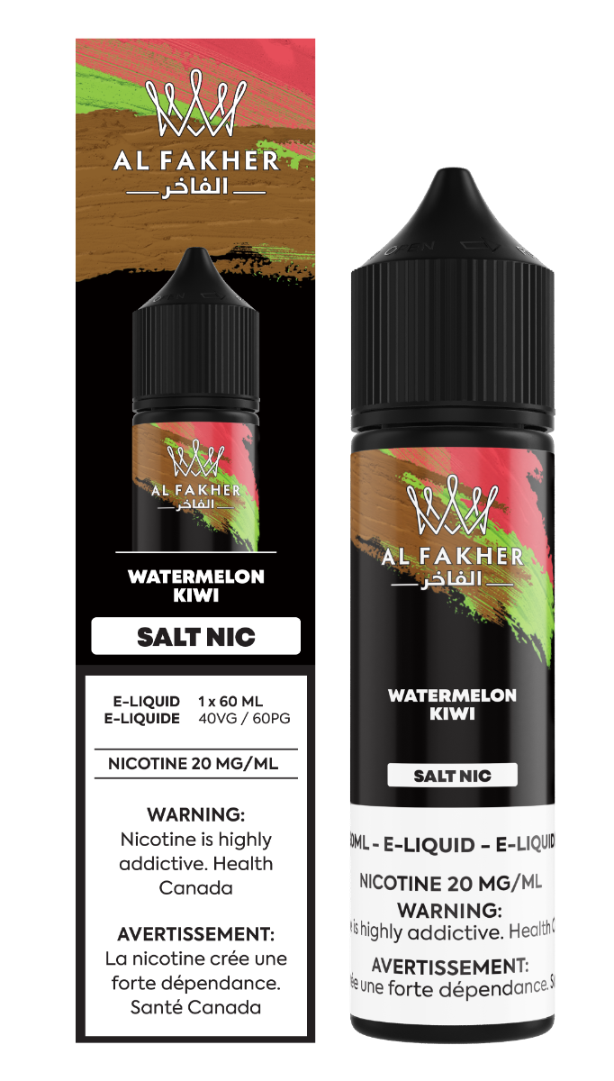 Watermelon Kiwi - AL Fakher Nicotine Salt E Juice
