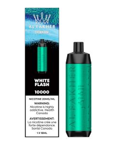 White Flash - AL FAKHER Crown Bar Disposable Vape 10000