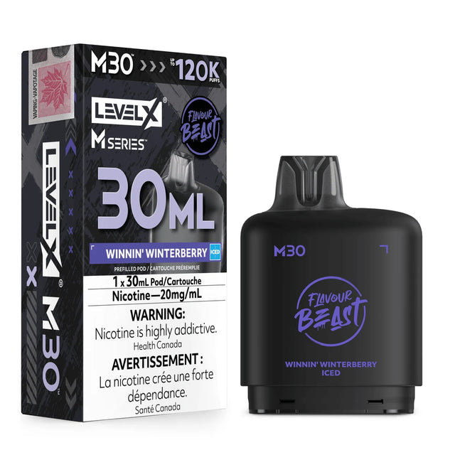 Winnin Winterberry Iced  Level X M Series 30mL Pod 